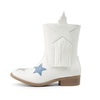 image:imageDREAM PAIRS Girls Cowgirl Cowboy Western Mid Calf Tassel BootsWhite