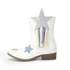 image:imageDREAM PAIRS Girls Cowgirl Cowboy Western Mid Calf Tassel BootsWhitepu