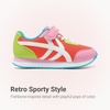 image:imageDREAM PAIRS Girls Sneakers Tennis Running Casual Footwear Breathable Lightweight Colorful Classic Walking Shoes for LittleBig KidOrange