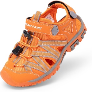 image:imageDREAM PAIRS Boys Girls ClosedToe Outdoor Summer Water Sport Sandals for ToddlerLittleBig KidOrange