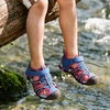 image:imageDREAM PAIRS Boys Girls Outdoor Summer Water Sport Athletic Sandals for ToddlerLittleBig KidNavyFuchsiaMint