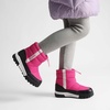 image:imageDREAM PAIRS Boys Girls Winter Snow Boots Slip Resistant Outdoor Cold Weather Boots with Faux Fur LiningBaby Pink
