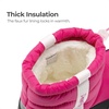 image:imageDREAM PAIRS Boys Girls Winter Snow Boots Slip Resistant Outdoor Cold Weather Boots with Faux Fur LiningBaby Pink