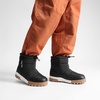 image:imageDREAM PAIRS Boys Girls Winter Snow Boots Slip Resistant Outdoor Cold Weather Boots with Faux Fur LiningBlack