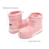 image:imageDREAM PAIRS Boys Girls Winter Snow Boots Slip Resistant Outdoor Cold Weather Boots with Faux Fur LiningPink