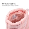 image:imageDREAM PAIRS Boys Girls Winter Snow Boots Slip Resistant Outdoor Cold Weather Boots with Faux Fur LiningPink