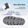 image:imageDREAM PAIRS Boys Snow Boots Waterproof Camouflage Slip Resistant Mid Calf Faux Fur Lining Outdoor Muck Winter Shoes for LittleBig KidsGrayBlack