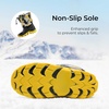 image:imageDREAM PAIRS Boys Snow Boots Waterproof Camouflage Slip Resistant Mid Calf Faux Fur Lining Outdoor Muck Winter Shoes for LittleBig KidsYellowBlack
