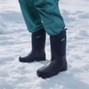 image:imageDREAM PAIRS Boys Waterproof Boots Outdoor Faux Fur Lining Shoes with Handles for Rain Snow Winter Muck Mud and Cold Weather for LittleBig KidsNavy