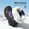 image:imageDREAM PAIRS Boys amp Girls Mid Calf WaterResistant Winter Snow Boots for ToddlerLittleBig KidNavyFuchsia