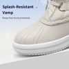 image:imageDREAM PAIRS Cozy Kids Snow Boots Warm amp WaterResistant Winter Boots with Faux Fur for AllDay Play NonSlip Mid Calf BootsOffwhite