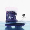 image:imageDREAM PAIRS Girls Boys Snow Boots WaterResistant Outdoor Warm Cozy AntiSlip Mid Calf Faux Fur Lining Winter Shoes for LittleBig KidsPurpleFuchsia