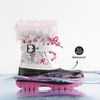 image:imageDREAM PAIRS Girls Boys Snow Boots WaterResistant Outdoor Warm Cozy AntiSlip Mid Calf Faux Fur Lining Winter Shoes for LittleBig KidsWhiteFuchsia