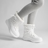 image:imageDREAM PAIRS Girls Boys Winter Snow Boots Slip Resistant Faux Fur Lined Windproof Warm SlipOn Boots for KidsWhite