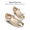 image:imageDREAM PAIRS Girls Dress Shoes Mary Jane Heel TStrap Party Flower Wedding Princess Pumps for Little Big KidGold
