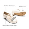 image:imageDREAM PAIRS Girls Dress Shoes Mary Jane Heel TStrap Party Flower Wedding Princess Pumps for Little Big KidIvory
