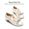 image:imageDREAM PAIRS Girls Dress Shoes Mary Jane Heel TStrap Party Flower Wedding Princess Pumps for Little Big KidIvory