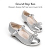 image:imageDREAM PAIRS Girls Dress Shoes Mary Jane Heel TStrap Party Flower Wedding Princess Pumps for Little Big KidSilver