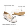 image:imageDREAM PAIRS Girls Dress Shoes Mary Jane Heel TStrap Party Flower Wedding Princess Pumps for Little Big KidWhite