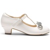 image:imageDREAM PAIRS Girls Dress Shoes Mary Jane Heel TStrap Party Flower Wedding Princess Pumps for Little Big KidWhite