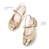 image:imageDREAM PAIRS Girls Dress Shoes Slingback Heels Round Toe Pump for Little Big Kids Flower Party Wedding PrincessGold