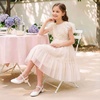 image:imageDREAM PAIRS Girls Dress Shoes Slingback Heels Round Toe Pump for Little Big Kids Flower Party Wedding PrincessWhitePearl