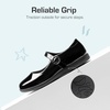 image:imageDREAM PAIRS Girls Mary Jane Flats School Uniform Dress ShoesAll Black