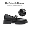 image:imageDREAM PAIRS Girls School Shoes Uniform Mary Jane Dress Platform Chunky Oxford Pumps with Bow for Toddler Little Big KidBlack