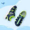 image:imageDREAM PAIRS Toddler Boys Girls Sport Sandals Cute Breathable Lightweight Outdoor Play Water Casual Closed Toe Hook and Loop for ToddlersLittleBig KidsNavy