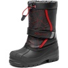 image:imageDREAM PAIRS Boys amp Girls Mid Calf WaterResistant Winter Snow Boots for ToddlerLittleBig KidBlackRed