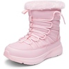 image:imageDREAM PAIRS Girls Boys Winter Snow Boots Slip Resistant Faux Fur Lined Windproof Warm SlipOn Boots for KidsPink