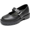 image:imageDREAM PAIRS Girls School Shoes Uniform Mary Jane Dress Platform Chunky Oxford Pumps with Bow for Toddler Little Big KidBlack