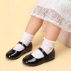 image:imageDREAM PAIRS Toddler Little Girls Mary Jane Dress Shoes Wedding Ballet Flats Round Toe Flower Girl ShoesBlack