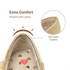image:imageDREAM PAIRS Toddler Little Girls Mary Jane Dress Shoes Wedding Ballet Flats Round Toe Flower Girl ShoesGold