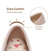 image:imageDREAM PAIRS Toddler Little Girls Mary Jane Dress Shoes Wedding Ballet Flats Round Toe Flower Girl ShoesNude