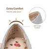 image:imageDREAM PAIRS Toddler Little Girls Mary Jane Dress Shoes Wedding Ballet Flats Round Toe Flower Girl ShoesSilver