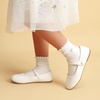 image:imageDREAM PAIRS Toddler Little Girls Mary Jane Dress Shoes Wedding Ballet Flats Round Toe Flower Girl ShoesWhite