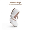 image:imageDREAM PAIRS Toddler Little Girls Mary Jane Dress Shoes Wedding Ballet Flats Round Toe Flower Girl ShoesWhite