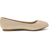 image:imageDREAM PAIRS Womens SoleSimple Ballerina Walking Flats ShoesGoldGlitter