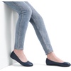 image:imageDREAM PAIRS Womens SoleSimple Ballerina Walking Flats ShoesNavyPu
