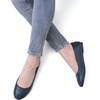 image:imageDREAM PAIRS Womens SoleSimple Ballerina Walking Flats ShoesNavyPu