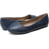 image:imageDREAM PAIRS Womens SoleSimple Ballerina Walking Flats ShoesNavyPu
