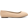 image:imageDREAM PAIRS Womens SoleSimple Ballerina Walking Flats ShoesNudeNubuck