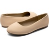 image:imageDREAM PAIRS Womens SoleSimple Ballerina Walking Flats ShoesNudeNubuck