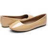 image:imageDREAM PAIRS Womens SoleSimple Ballerina Walking Flats ShoesNudepat1