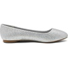 image:imageDREAM PAIRS Womens SoleSimple Ballerina Walking Flats ShoesSilverGlitter