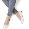 image:imageDREAM PAIRS Womens SoleSimple Ballerina Walking Flats ShoesWhitePu