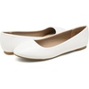 image:imageDREAM PAIRS Womens SoleSimple Ballerina Walking Flats ShoesWhitePu