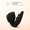 image:imageDREAM PAIRS Flats for Women Pointed Toe Knit Ballet Flats with Bow Foldable Comfortable Dress Shoes for Work Office Business Casual TravelBlack