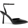 image:imageDREAM PAIRS High Heels for Women Closed Pointed Toe Dress Shoes for Women Ankle Strap Stiletto Heel Party Wedding Sexy Pump ShoesBlackpu